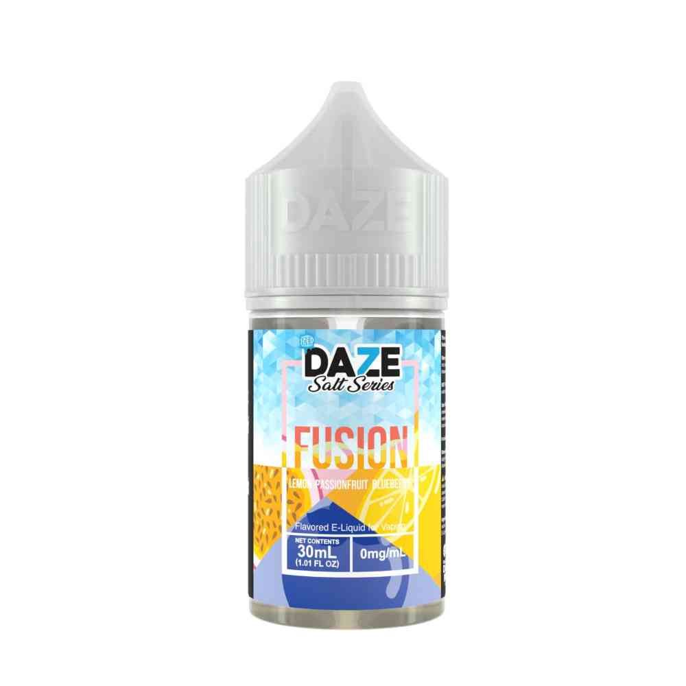 Daze Reds- Iced Lemon Passionfruit Blueberry 30ml 7 Daze Fusion Salt