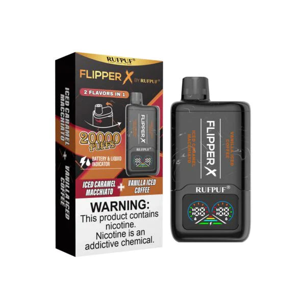 Flipper X By RufPuf 2 Flavors In 1, 20K Puffs