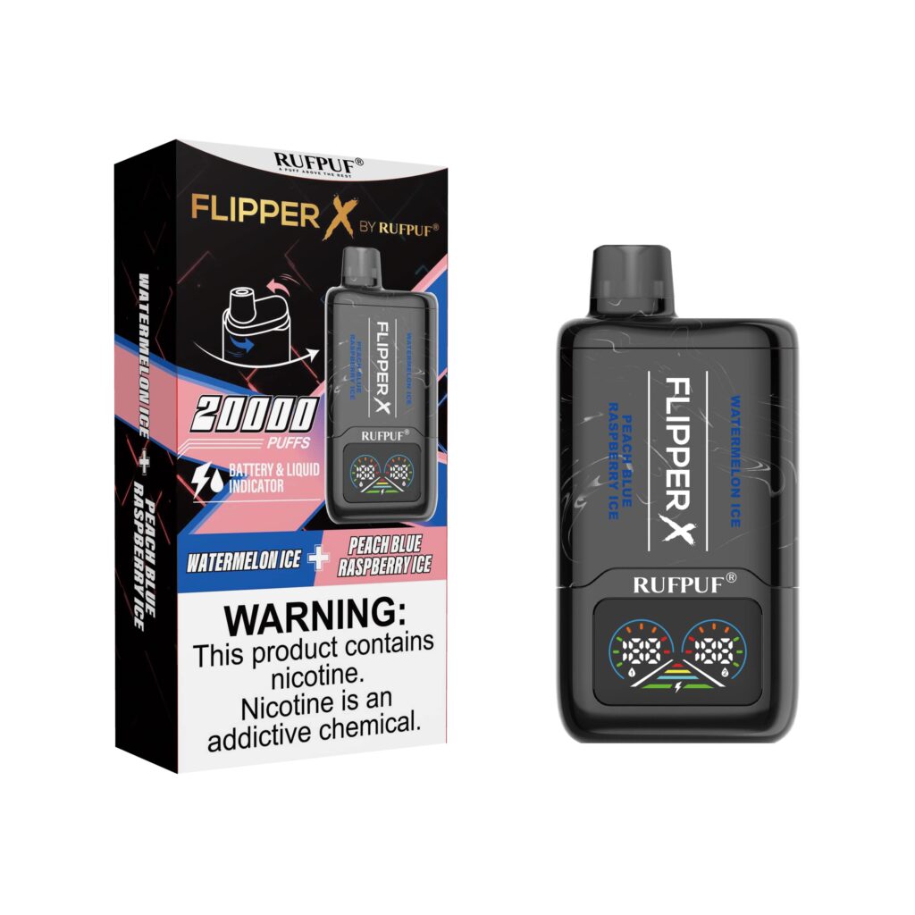 Flipper X By RufPuf 2 Flavors In 1, 20K Puffs