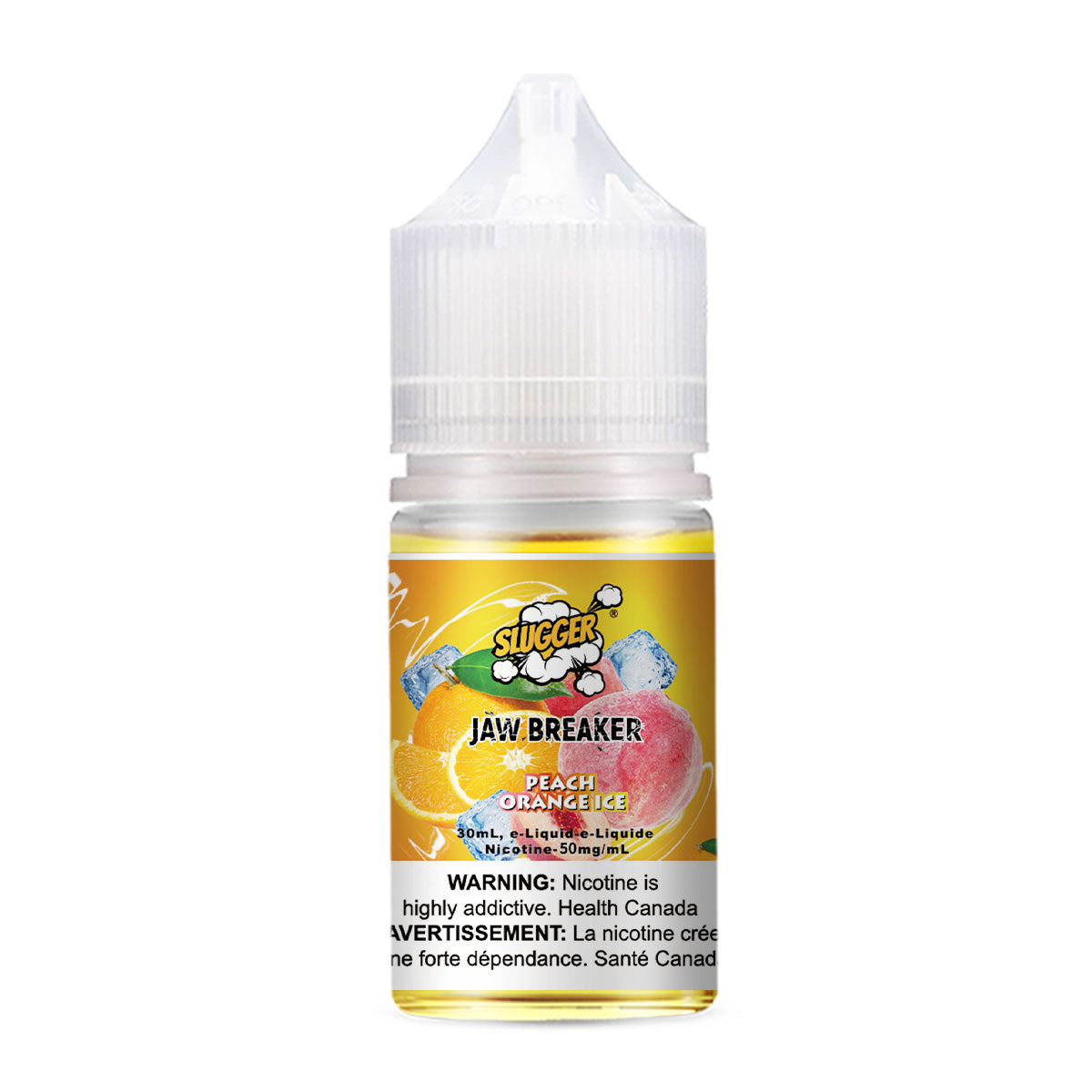 Slugger Peach Orange Ice by Jaw Breaker Series 30ml