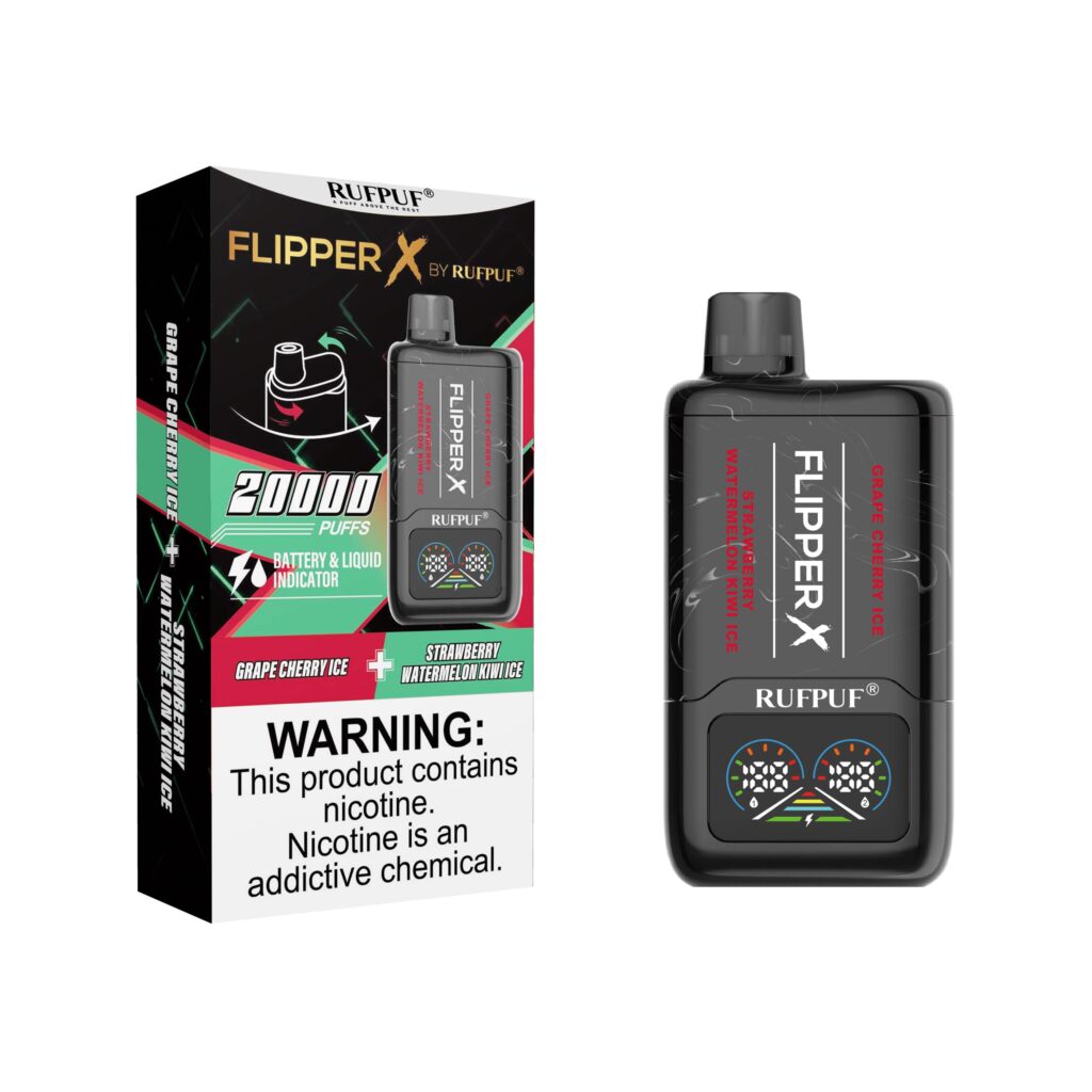Flipper X By RufPuf 2 Flavors In 1, 20K Puffs
