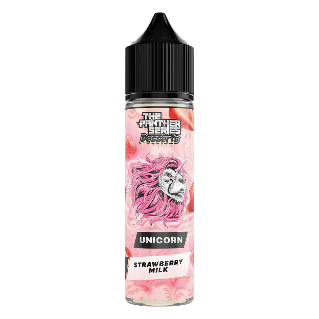 DR VAPES UNICORN STRAWBERRY MILK E-LIQUID 60ML