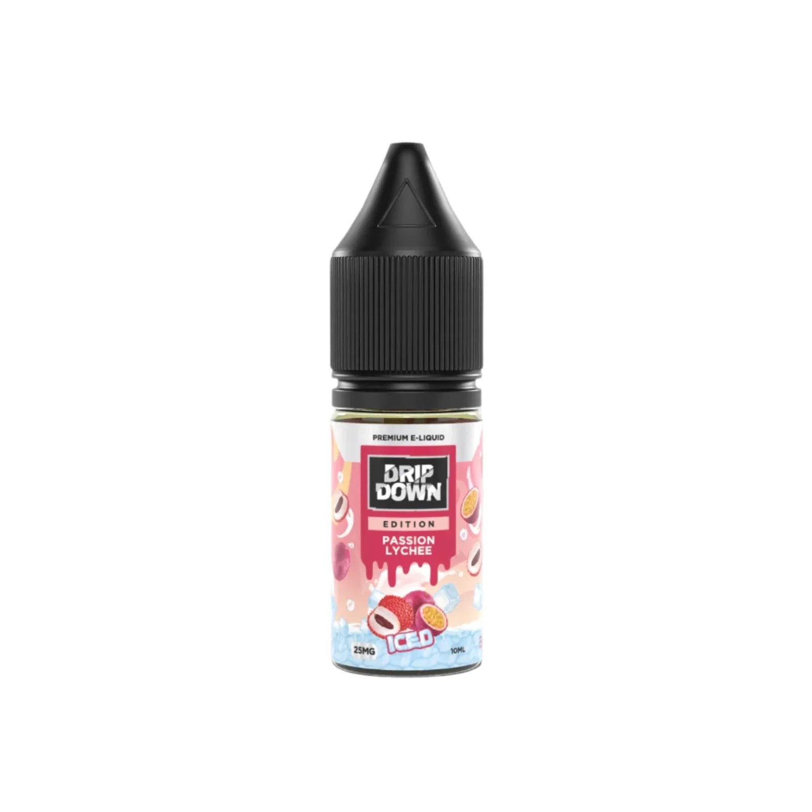 Drip Down Passion Lychee Ice 10ml-25mg Vape 96 Drip Down Passion Lychee Ice 10ml-25mg Vape 96