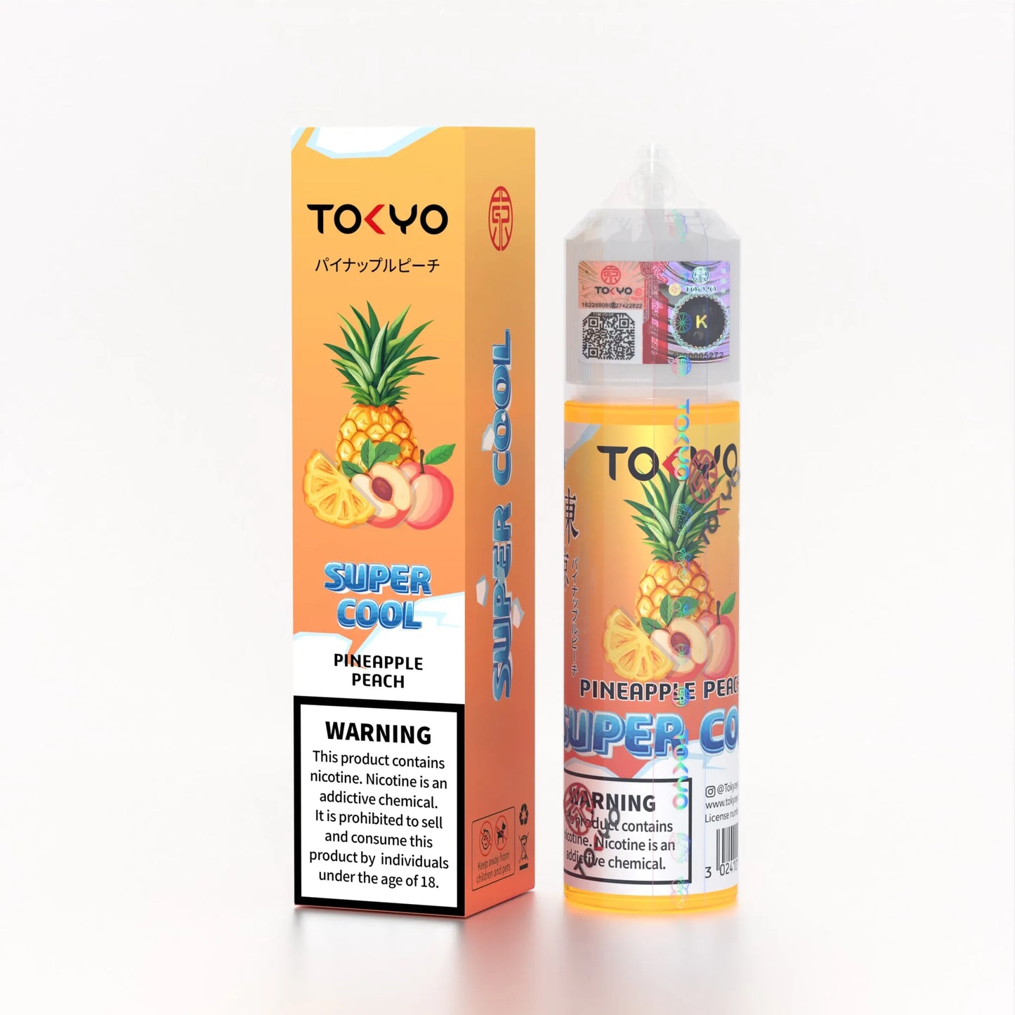 Tokyo Super Cool Pineapple Peach 60ML