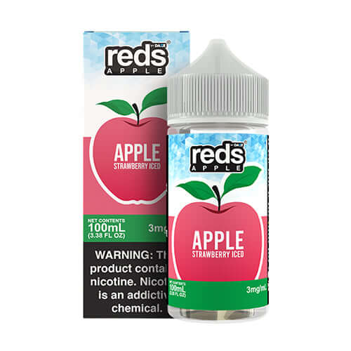 Reds Apple Original Iced Salt Nic By 7 Daze 100ml