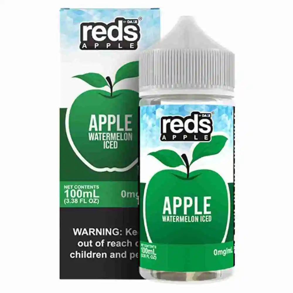 Reds Apple Watermelon Iced Salt Nic By 7 Daze 100ml
