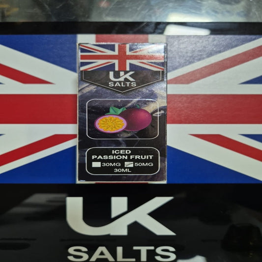 Uk Salts Iced Passion Fruit 30ml