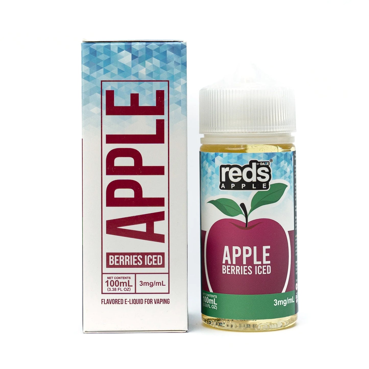 Reds Apple Berries Iced Salt Nic By 7 Daze  100ml