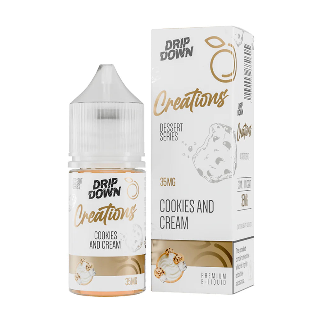 Drip Down Cookies & Cream By Creations Series 30ml