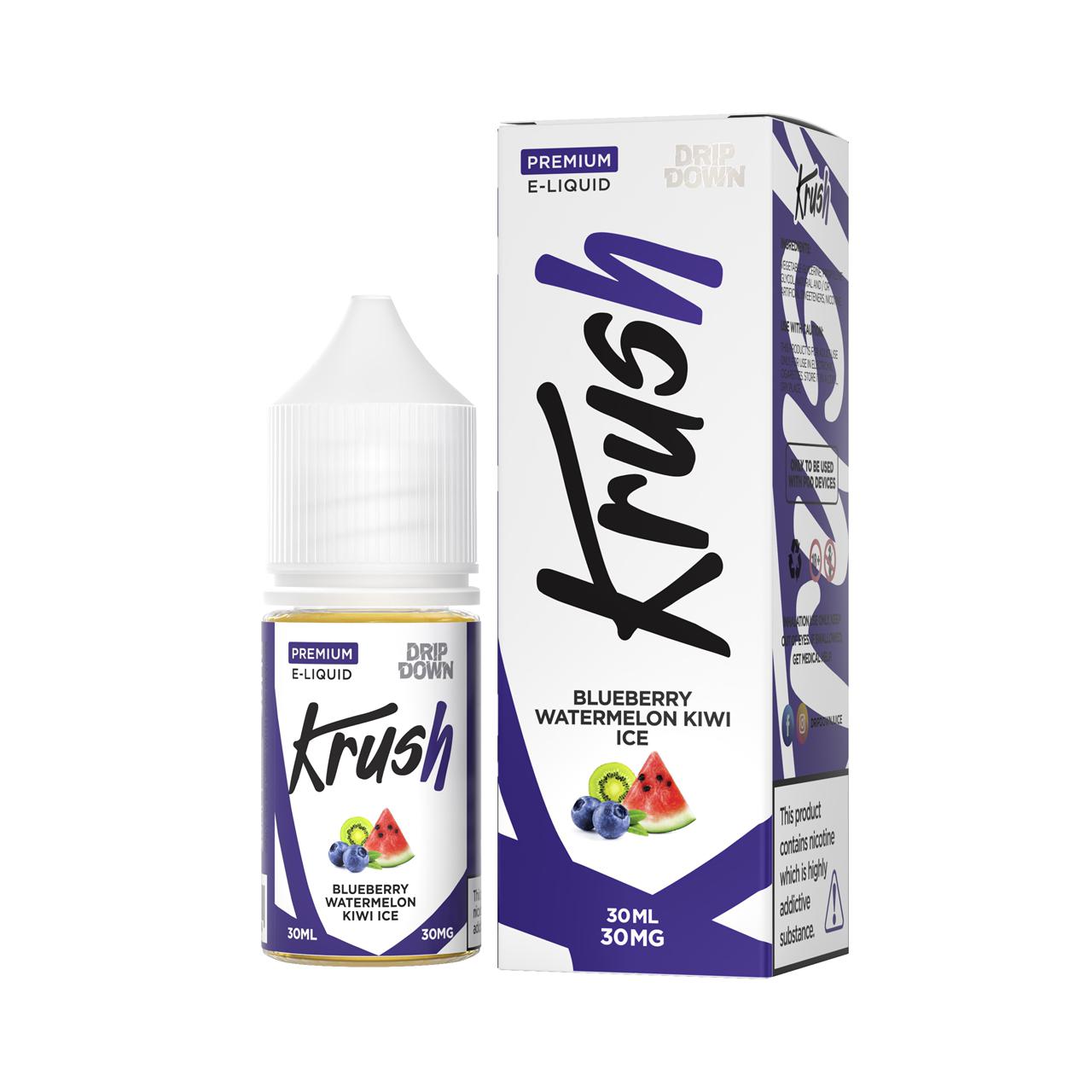 Drip Down Krush Series Blueberry Watermelon Kiwi Ice 30ml