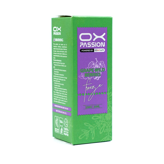 OX Passion Freeze Grape Wild Berries 30ml By Oxva)