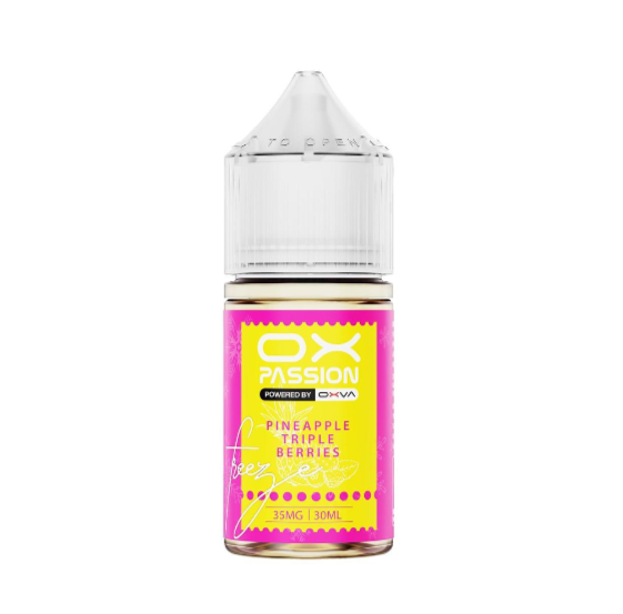 Ox Passion Freeze Pineapple Triple Berries 30ml By Oxva