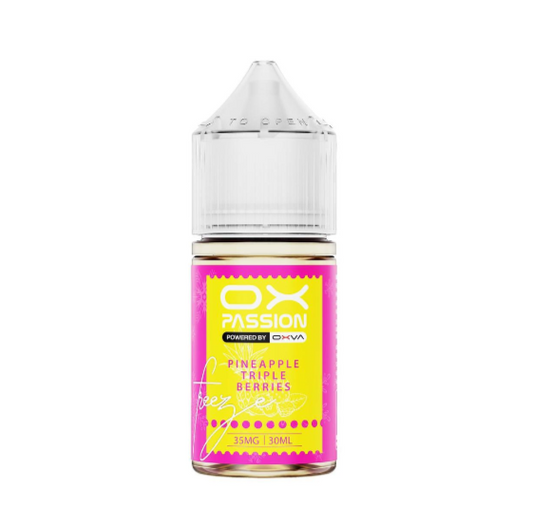 Ox Passion Freeze Pineapple Triple Berries 30ml By Oxva