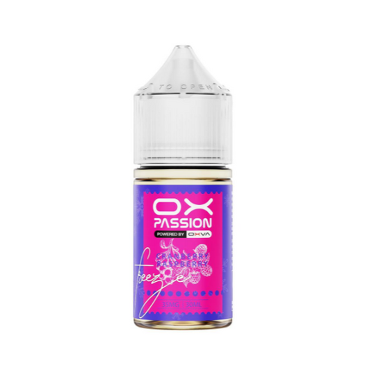 Ox Passion Freeze Cranberry Raspberry 30ml By Oxva