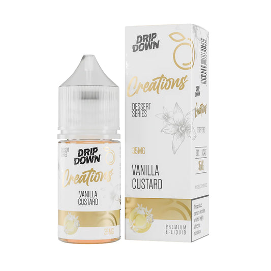Drip Down Vanilla Custard By Creations Series  30ml