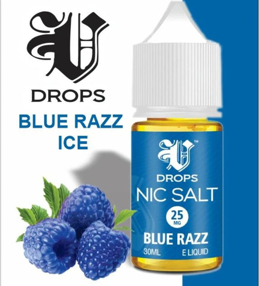 V Drop Blue Razz Ice 30ml