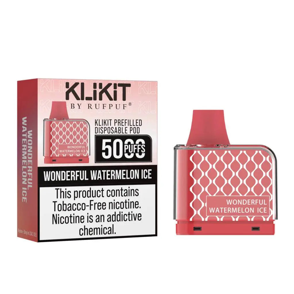 Rufpuf KLIKIT Disposable Vape 50mg 5000Puffs – Non Refillable Pod