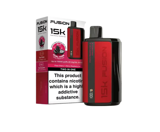 IVG FUSION 2 IN 1  DISPOSABLE 15000 PUFFS 20MG
